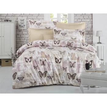 Image 1 of Уникално спално бельо памучен ранфорс Butterly