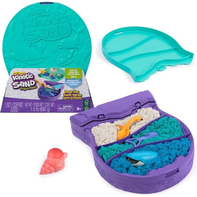 Spin Master Kinetic Sand Project Planet Ocean Playset Play Sand