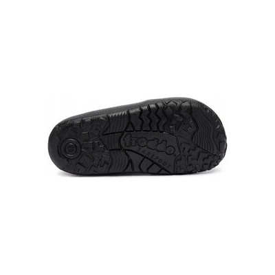 Froddo kotníkové boty G3110266-20 barefoot chlapecké na suchý zip black