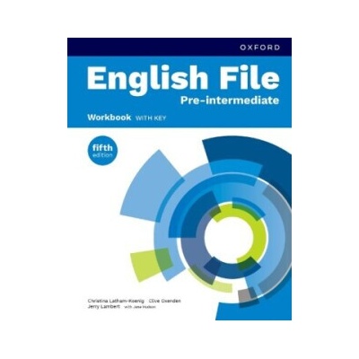 English File 5th Edition Pre-Intermediate Workbook with Answer Key Print Student Workbook with key - s kľúčom