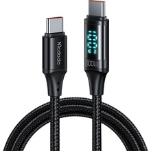 Mcdodo CA-1100 USB-C to USB-C, 100W, 1,2m, černý