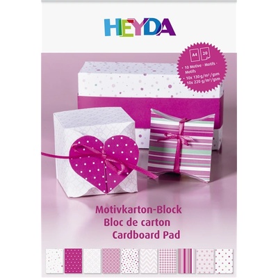 HEYDA Розов комплект от 20 листа картон A4 204712101 (204712101)