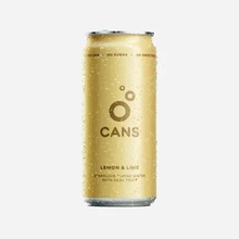 Cans Sycená voda s příchutí citronu a limetky 12 x 330 ml
