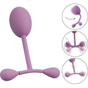 You2Toys Vaginal Trainer with Bouncing Weights Purple