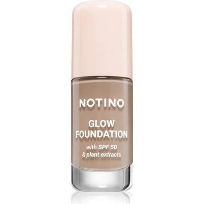 Notino Foundation Glow foundation with SPF 50 & plant extracts озаряващ фон дьо тен SPF 50 03 Light Medium Cool 30ml