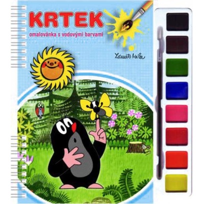 AKIM Omalovánka A4 Akim AquaArt stačí přidat vodu! Krtek 2 468632 – Hledejceny.cz