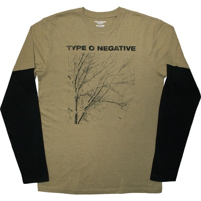 Type O Negative Tree (Back Print Layered) Black & Green M Риза (TONLLST18MGRB02)