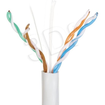 ALANTEC Cat 6e utp кабел, pvc, eca, 4pr (kiu6pvc305nc)