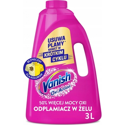 Vanish Oxi Action Intelligence odstraňovač skvrn 3 l – Zboží Dáma