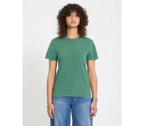 Volcom Solid Stone Emb Tee evergreen