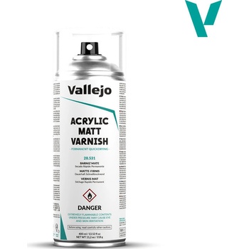 Vallejo Spray Acrylic Satin Varnish 400ml lak ve spreji