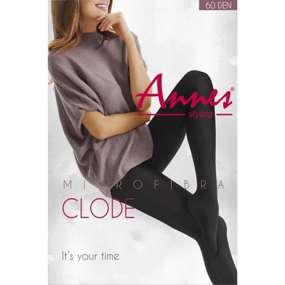 Punčochové kalhoty zimní neprůhledné matné Annes Clode 60 DEN Antracite