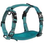 alcott Adventure harnesses - нагръдник за куче Адвенчър, син, размер XS: 15 см дължина, 25-30 см шия, 38-43 см гръден кош, ширина на лентата 1 см - HSXSBL