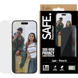 Panzer Стъклен Протектор Safe Privacy за iPhone 17 Air, UWF EasyAligner