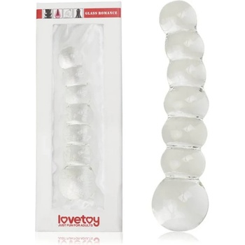 Стъклено дилдо, извито съвършенство, 15, 5см. - Glass Romance Clear (LVTOY00244)