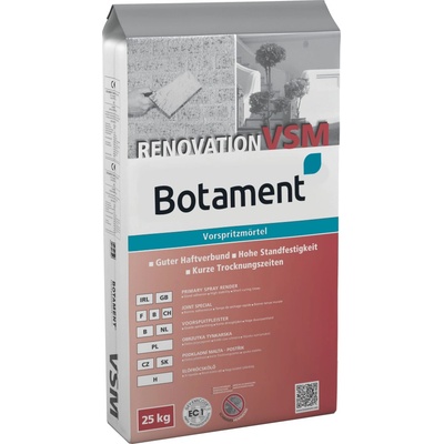 Botament Renovation VSM, 25 kg, podkladní malta – postřik