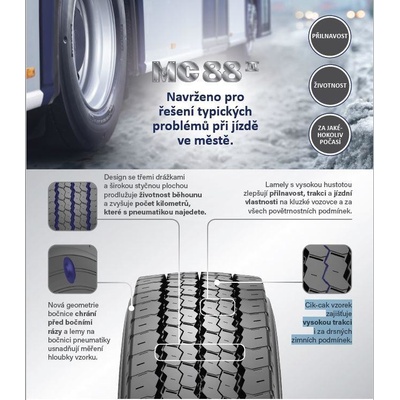 Pirelli MC88 Amaranto 275/70 R22,5 150/148J
