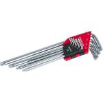 FESTA TORX L-ключове FESTA CrV удължени T10-T50 комплект 9 бр