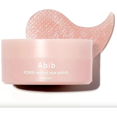 Abib PDRN Retinal Eye Patch Glow Jelly hydrogelové oční polštářky s retinalem a PDRN 60 ks 84 g – Zboží Dáma