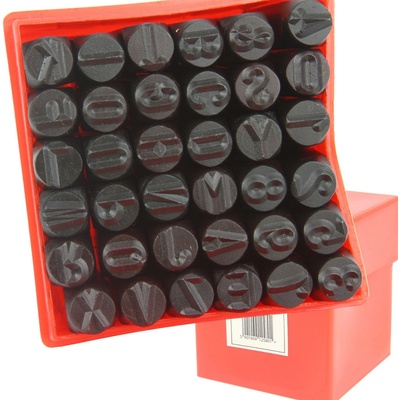 MAR-POL Razidla písmen a čísel 36ks 8mm 18148 M57487 – Zboží Mobilmania