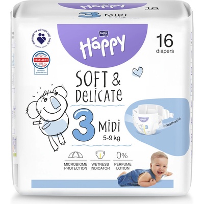 Bella Happy 3 MIDI 5-9 kg 16 ks