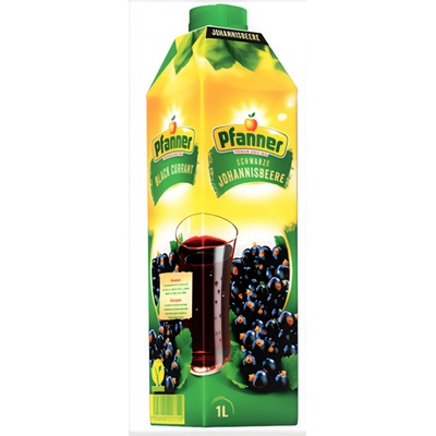 Pfanner černý rybíz nektar 25% 1 l