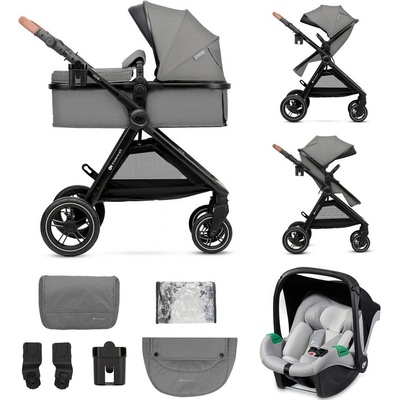 Kinderkraft kombinovaný 3v1 Esme Moonlight Grey 2025 – Sleviste.cz