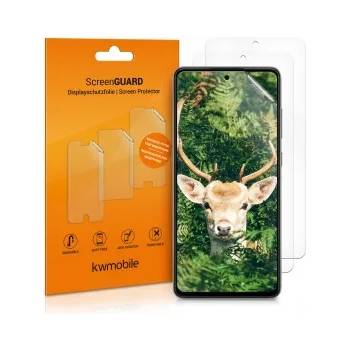Image 1 of kwmobile 3x Защитно фолио за дисплей за Samsung Galaxy A72 - прозрачен