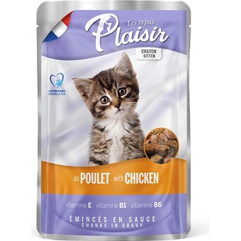 Plaisir Kitten kuřecí v omáčce 100 g