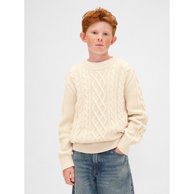 GAP Бебешки плетен пуловер GAP GAP | Bezhov | Момчешки | S