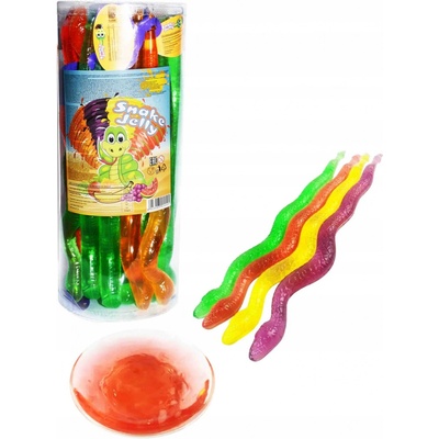 Snake JellyTekuté Ovocné želé Hadi 24 x 80 g