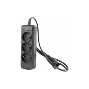 ARMAC Pre-loosening strip Armac ARCOLOR3 0.6m 3 sockets IEC UPS black