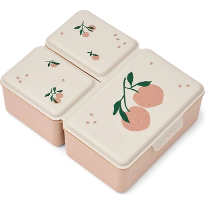 LIEWOOD Детски контейнер за храна Liewood Kid's Driss Lunchbox Food storage - Peach Me / Sea Shell - размер 1, 2 l (532-3370-0111)