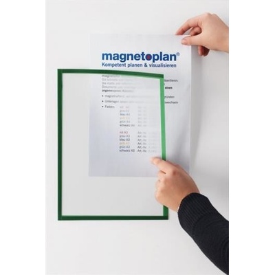 Magnetofix Magnetický rámečekA4 červená 5 ks