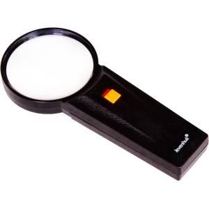 Levenhuk Ръчна. С осветление. Увеличение: 3x. Диаметър: 75 mm (74059)