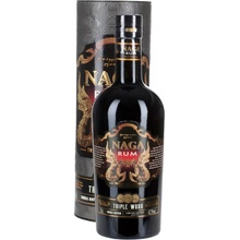 Naga Rum Triple Wood 42,7% 0,7 l (tuba)