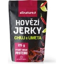 Allnature BEEF Chilli a Limeta jerky sušené hovädzie mäso s chilli a limetkou 25 g
