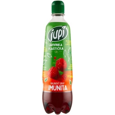 Jupí Lahvinka Malinový sirup imunita 0,7 l