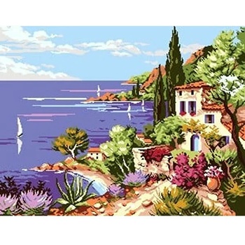 Image 1 of Казанлъшки гоблени Гоблен Край морето Puppets (Унгарски)