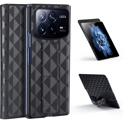 Xiaomi Кожен калъф DUX DUCIS Fitt за Xiaomi Mix Fold 4 5G със слот за карта и стойка - PU Кожа, Магнитно затваряне, Вкл. Протектор - 2 Цвята