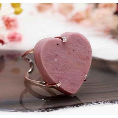 Nefertitis Be Beautiful Křišťál jahodový prsten NF54549