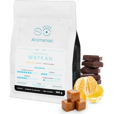 Aromaniac Guatemala Waykan 250 g zrnková káva