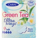 Hygienické vložky Carin Ultra Wings Green Tea hygienické vložky 9 ks