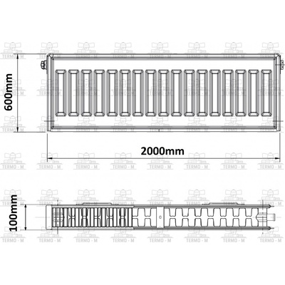 Korado 22K 600 x 2000