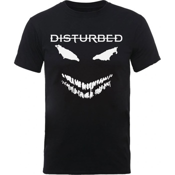 Disturbed Риза Scary Face Candle Unisex Black S (DISTS09MB01)