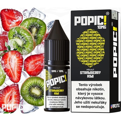 POPIČ! Strawberry Kiwi 10 ml 10 mg