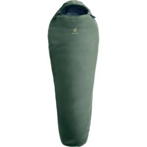 Deuter Синтетичен спален чувал Deuter Orbit +5°C Synthetic sleeping bag - Ivy / Ink - размер 208 x 74 x 47 cm (514-1603-0111) Спален чувал