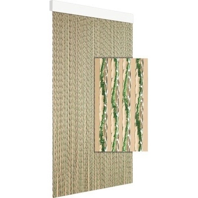 Záves na dvere PAOLA 90x210cm zelený