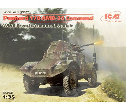 ICM Panhard 178 AMD-35 Command 1:35