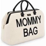 Cangaroo Чанта за бебешки принадлежности Cangaroo Mommy Beige - с подложка за повиване и текстура букле (112795)